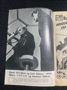 1968 MAN FROM UNCLE Napoleon Solo Foreign Comic #10 GD+ 2.5 En TV Serie