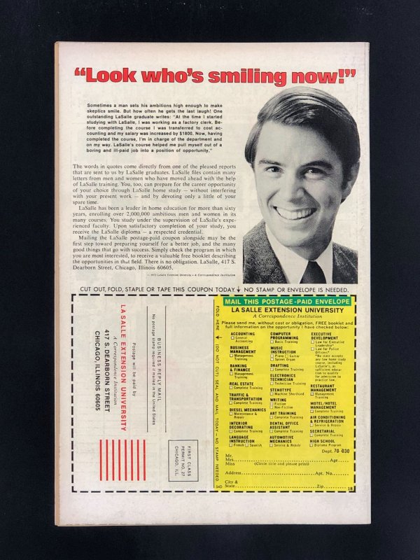 Jungle Action #18 (1975) 1st Appearance of Madam Slay