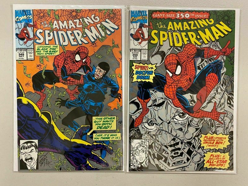 Amazing Spider-Man lot #329-350 1st Series 18 different books 8.0 VF (1990-'91)