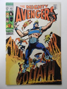 The Avengers #63 (1969) FN Condition!