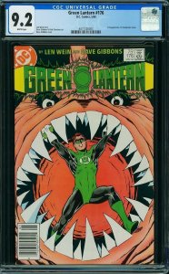 Green Lantern #176 (1984) CGC 9.2 NM-