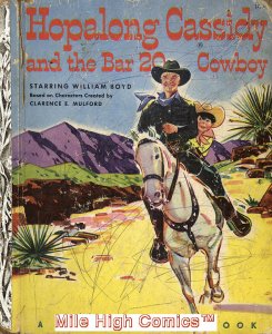 HOPALONG CASSIDY & THE BAR 20 COWBOY HC (LITTLE GOLDEN) (1952 S #1 Good