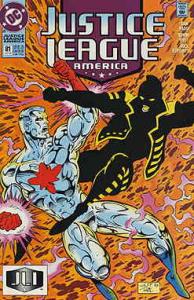 Justice League America #81 VF/NM ; DC | Captain Atom vs the Ray