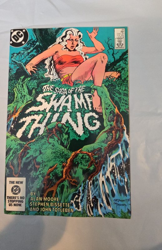The Saga of Swamp Thing #25 (1984) John Constantine cameo