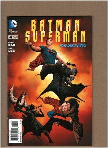 Batman/Superman #4 DC Comics 2013 New 52 Greg Pak & Jae Lee NM- 9.2 