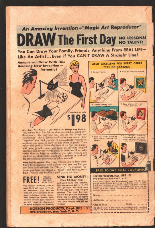 Fritzi Ritz #34  1952 - United Features  -G - Comic Book