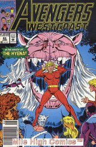 WEST COAST AVENGERS (1985 Series)  (MARVEL) #83 NEWSSTAND Near Mint Comics Book