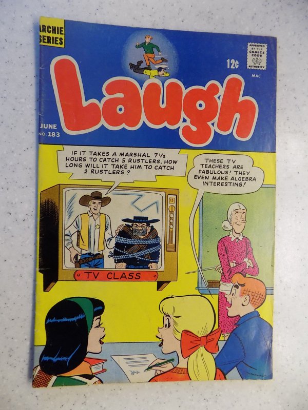 LAUGH # 182 ARCHIE JUGHEAD VERONICA BETTY RIVERDALE CARTOON