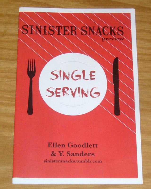 Sinister Snacks Preview #1 VF/NM speed-dating gone wrong! ellen goodlett sanders