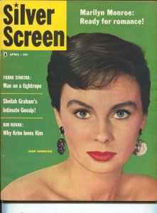 MAG: Silver Screen-Jean Simmons-Marilyn Monroe-Kim Novak-Ernest Borgnine-Apr-...