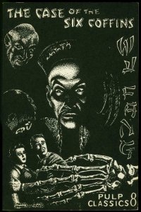 Pulp Classics #8 1975- Wu Fang Case of Six Coffins reprint 8/35 pulp fanzine VF