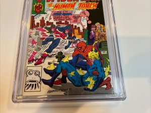 Marvel Team-Up (1982) # 121 CGC 9.8 SS)  Signed Sketch (Frog-Man) Al Milgrom