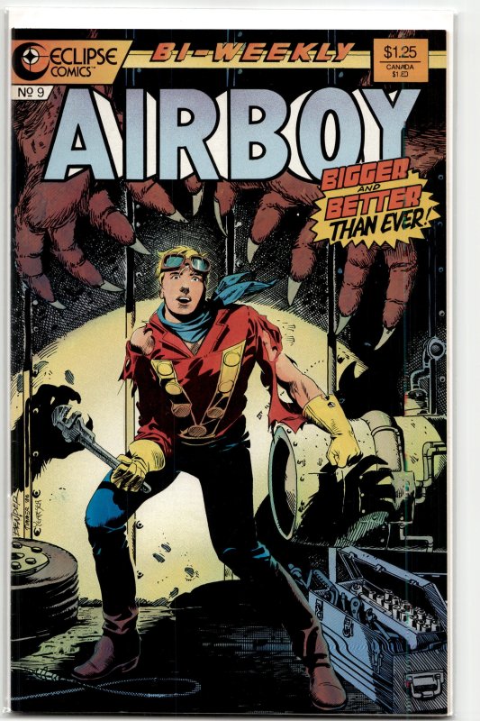 Airboy #9 (1986) Airboy [Key Issue]