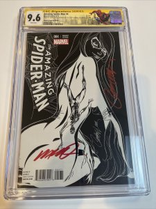 Amazing Spider-Man (2014) # 4 (CGC 9.6 SS) Signed Ramos & Campbell | Negative