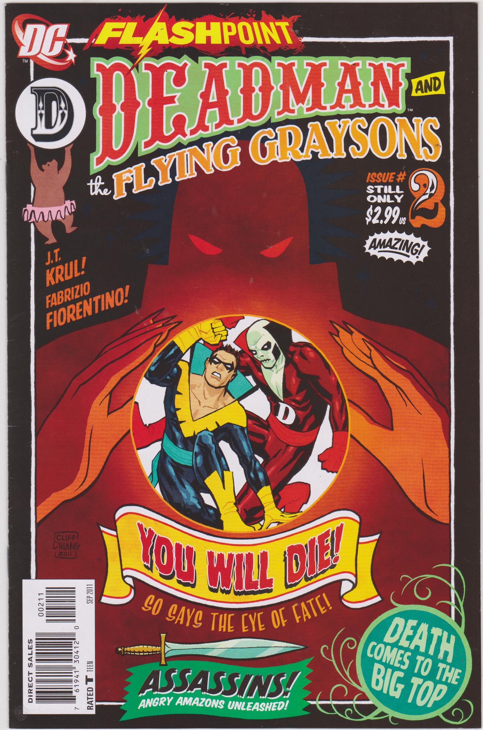 Flashpoint: Deadman and the Flying Graysons #2 | Comic Books - Modern Age,  DC Comics, Deadman, Superhero  HipComic