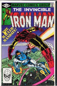 Iron Man #156 Direct Edition (1982) Iron Man