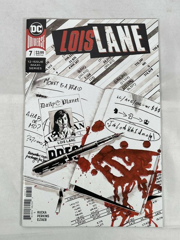 Lois Lane 7 1st Appearance Kiss of Death Mike Perkins Greg Rucka First HTF NM