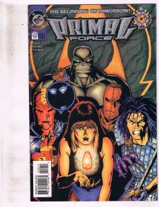 Lot of 2 Primal Force DC Comic Books #0 1 BH53