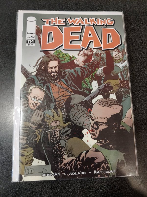 THE WALKING DEAD #114 VF/NM