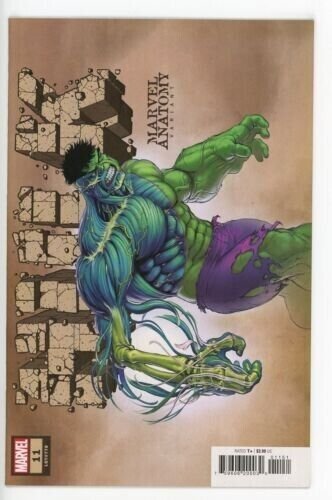 Hulk Vol 5 #11 Cover B Lobe Anatomy Cover Marvel 2023 EB175