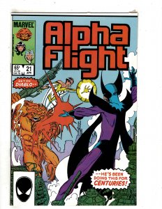 Alpha Flight #21 (1985) SR18