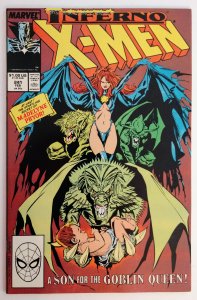 The Uncanny X-Men #241 (VF+, 1989), Origin of Madelyne Pryor as the Goblin Queen