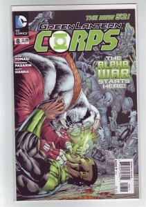 GREEN LANTERN CORPS (2011 DC) #8 CVR A FERNANDO PASARIN