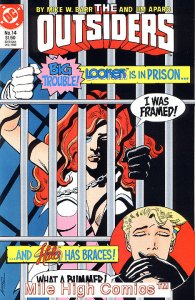 OUTSIDERS (1985 Series)  #14 Very Good Comics Book 
