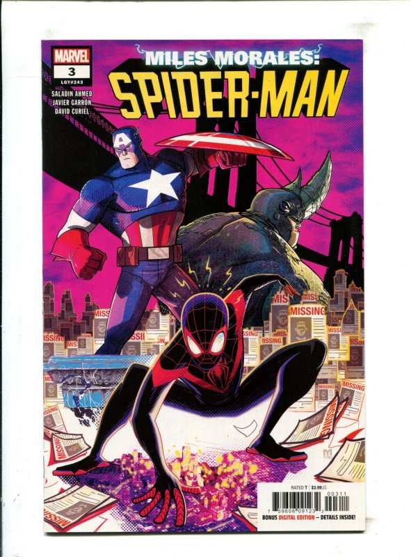 Miles Morales: Spider-Man 12PC #3,21,23,25,30,32,36,40,42,8,18,19 (9.2ob) 2021