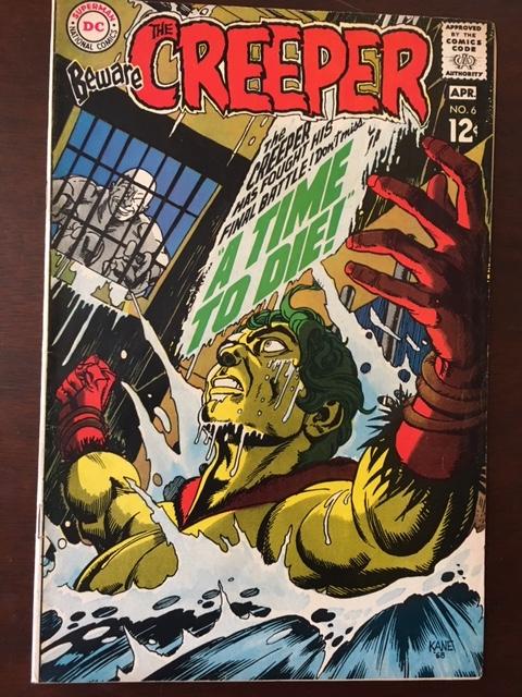 THE CREEPER #6 DITKO! GLOSSY VF CLASSIC DC SILVER AGE