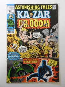 Astonishing Tales #7 (1971) VG/FN Condition! 1/4 in tear bc