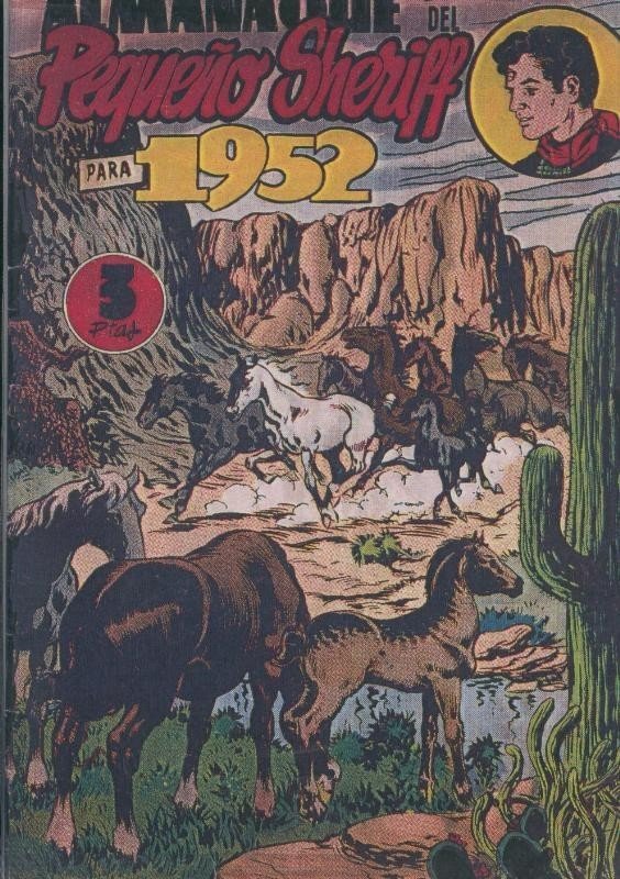 Almanaque Facsimil: El Pequeño Sheriff para 1952