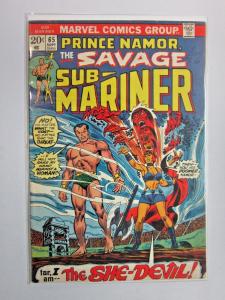 Sub-Mariner #65 - 1st First Series - see pics - 5.0 - 1973