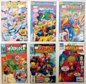Warlock Lot 6 #4, Chronicles 7, 8, Infinity Watch 22, 26, 27 1992 Marvel Comics