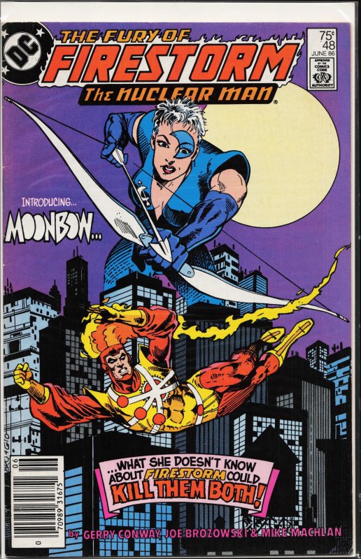 The Fury of Firestorm #48 (1986) Firestorm [Key Issue]