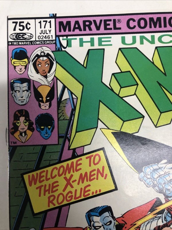 X-Men (1983) # 171 (VF) Canadian Price Variant • CPV • Chris Claremont •Simonson