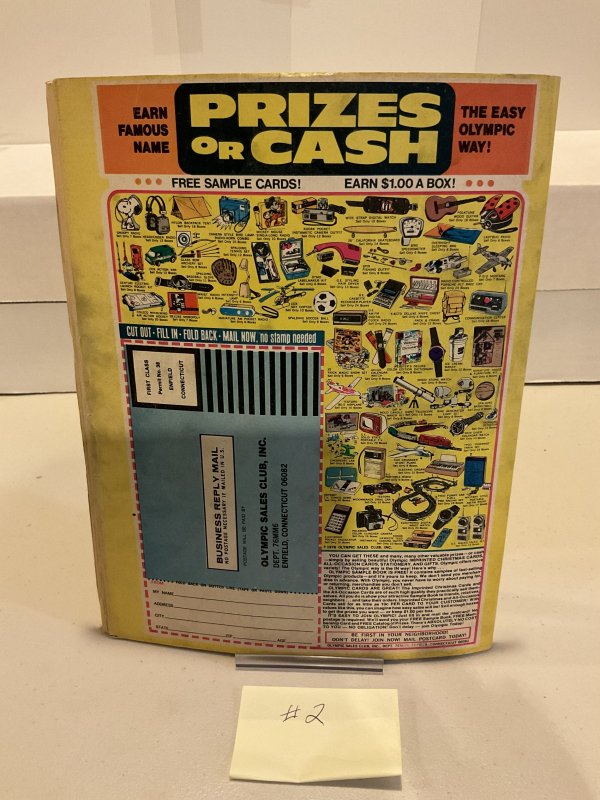 Six Million Dollar Man Magazine #2  September 1976  VG