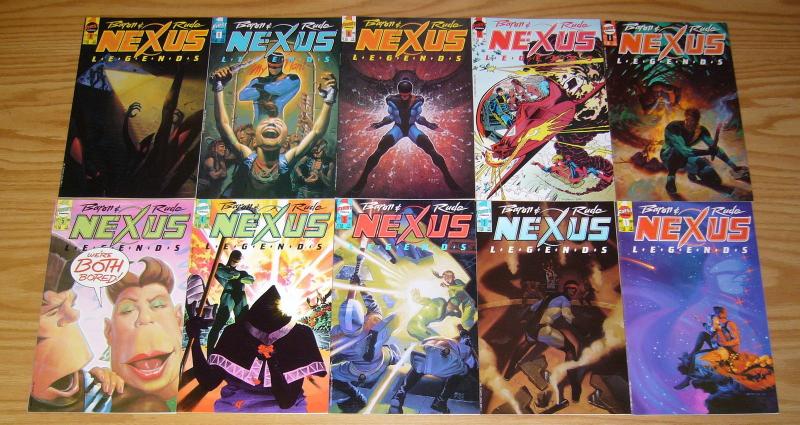 Nexus Legends #1-23 VF/NM complete series - mike baron - steve rude - first set