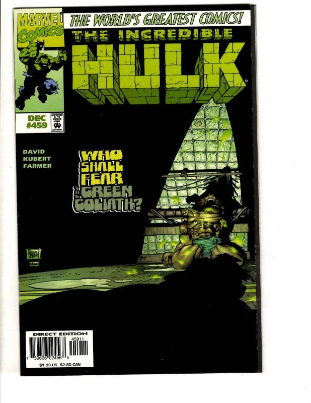 9 Hulk Marvel Comics #458 459 + Annuals 16 17 18 97' Future 1 Unleashed 1 -1 DB1