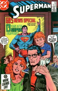 Superman (1st Series) #404 FN ; DC | February 1985 Superman Disappeared?