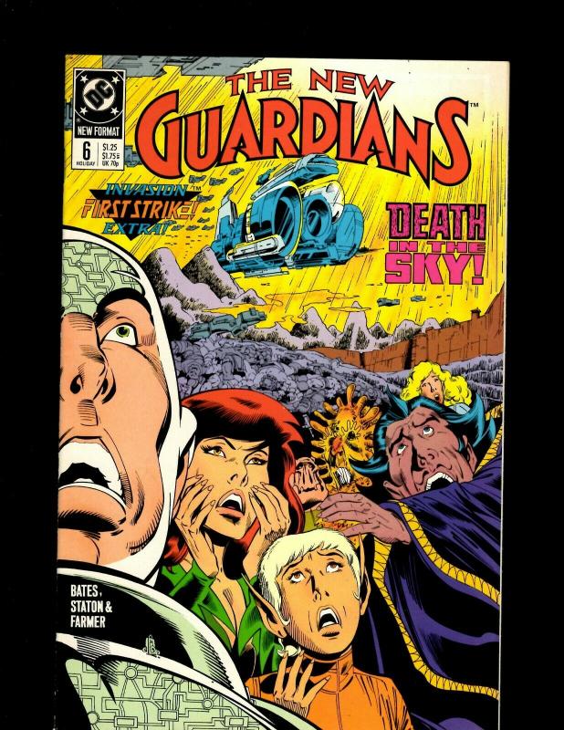 Lot of 11 The New Guardians DC Comic Books #1 2 4 5 6 7 8 9 10 11 12 J344