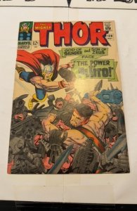 Thor #128 (1966)the power of Pluto with Hercules lite foxxing