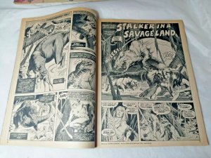 SAVAGE TALES FEATURING KA-ZAR LORD OF THE HIDDEN JUNGLE 7 1974 MARVEL VG FN
