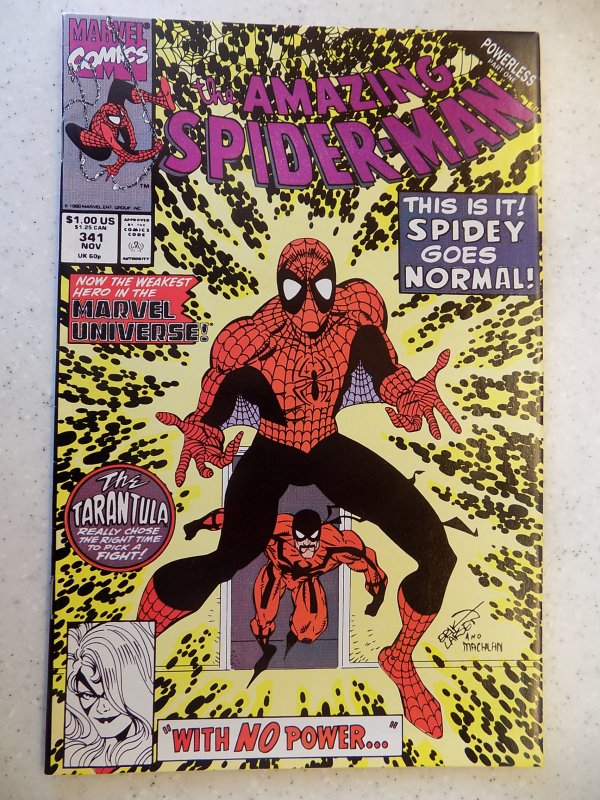 AMAZING SPIDER-MAN # 341 MARVEL ACTION ADVENTURE