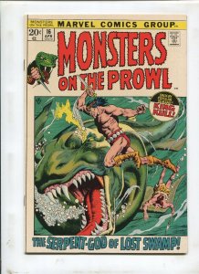 MONSTERS ON THE PROWL #16 (9.0) THE FORBIDDEN SWAMP!