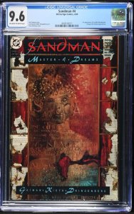 Sandman #4 CGC 9.6 by Neil Gaiman 1st Lucifer Morningstar Vertigo Netflix Show