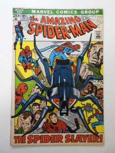 The Amazing Spider-Man #105 (1972) VG/FN Condition moisture stain