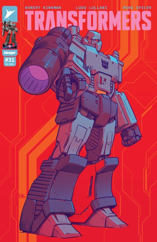 Transformers #31 Pye Parr Variant Cover Near Mint