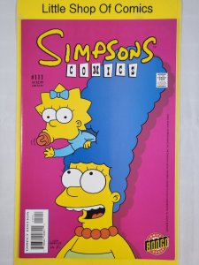 Simpsons Comics #111 2005 Bongo Comics