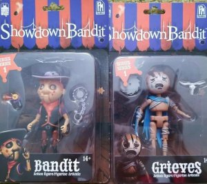 Showdown Bandit GRIEVES & BANDIT Action Figures 2 out of 3 Series 1 Set